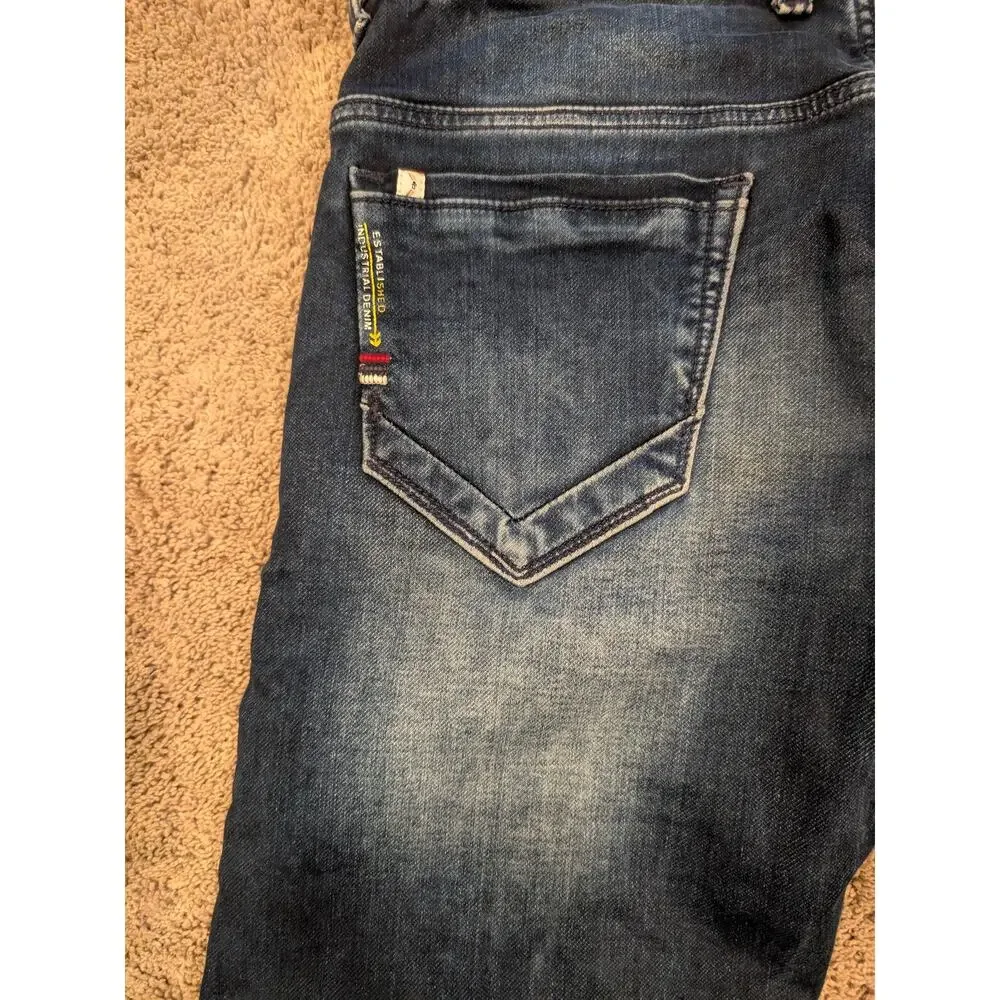 Dell Denim Men's Blue Jeans made in India Sz 34 Stragiht Leg